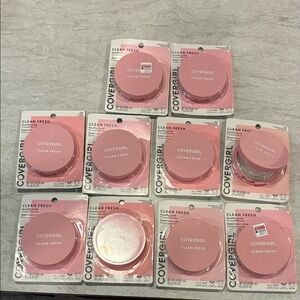 New Set Covergirl Clean Fresh Pressed Powder